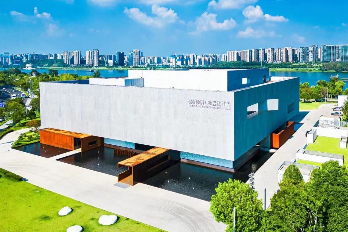 天穹电子亮相湖南湘江新区城市馆